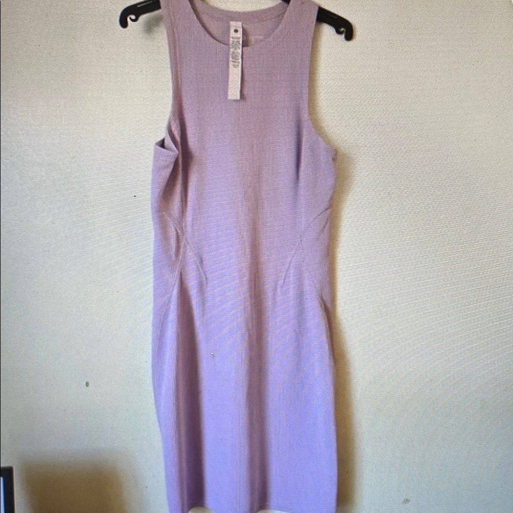 Lululemon Ribbed Softstreme Slim-Fit Tank Dress
